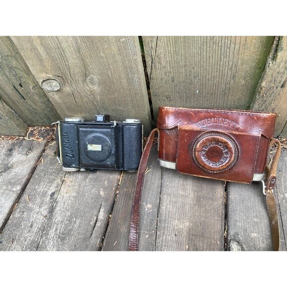 Balda Jubilette Vintage 1938 Folding Camera with 5cm f/2.9 Lens With OG Case - Picture 6 of 16